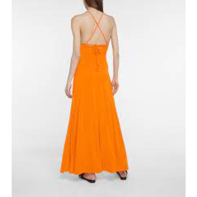 MaxMara Cremona orange jesey dress 36210418600 large