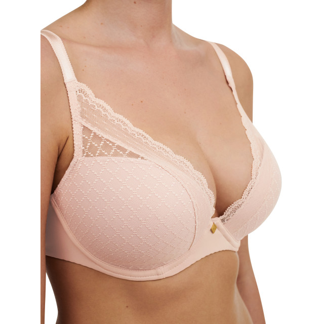 Chantelle Norah chic plunge t-shirt beha C16MNA large