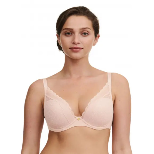 Chantelle Norah chic plunge t-shirt beha C16MNA large