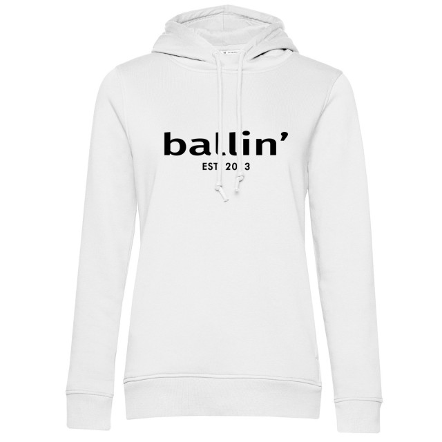 Ballin Est. 2013 Wmn hoodie WH-H00050-WHT-XL large
