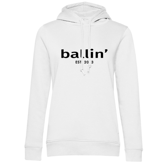 Ballin Est. 2013 Wmn hoodie WH-H00050-WHT-M large