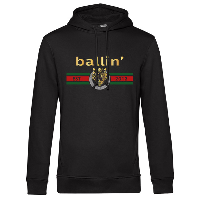 Ballin Est. 2013 Tiger lines hoodie HO-H00996-BLK-M large