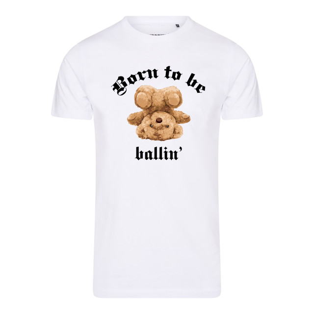 Ballin Est. 2013 Born to be tee SH-H00709-WHT-M large
