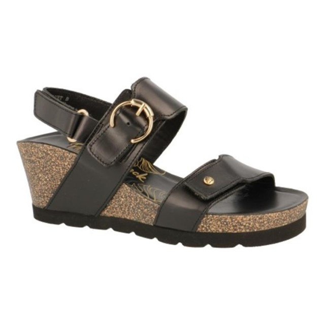 Panama Jack Velvet Sandalen Zwart Velvet large