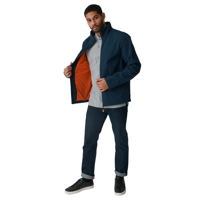 Regatta Heren thermogen verwarmd soft shell jasje UTRG9838_navy large