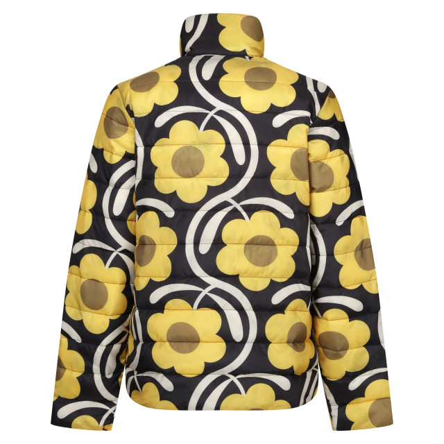 Regatta Dames orla kiely apple blossom baffled jacket UTRG10013_yellow large