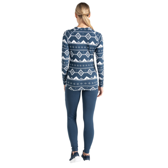 Dare2b Dames exchange iii fair isle base layer set UTRG10054_moonlightdenim large