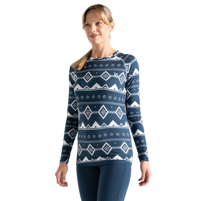 Dare2b Dames exchange iii fair isle base layer set UTRG10054_moonlightdenim large