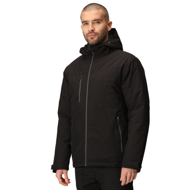 Regatta Waterdichte heren navigate geïsoleerde jas UTRG10010_blacksealgrey large