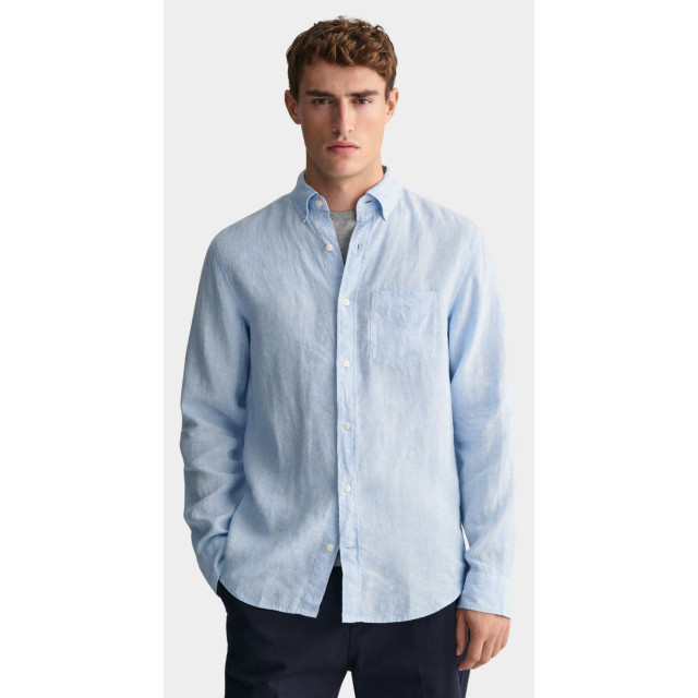 Gant Casual hemd lange mouw linen shirt 3240102/468 181313 large