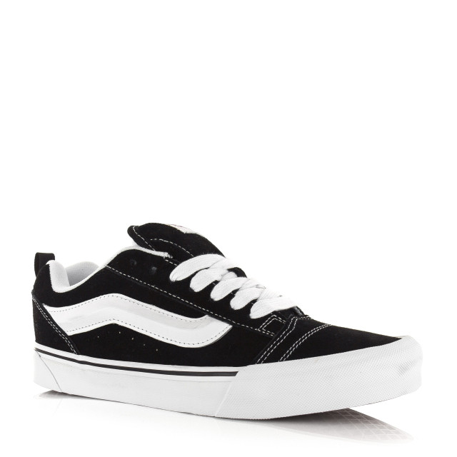 Vans Knu skool | black / true white lage sneakers unisex VN0009QC6BT1 large
