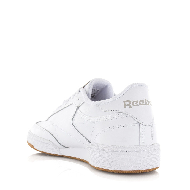 Reebok Club c 85 white/light grey/gum lage sneakers dames 100000016 large