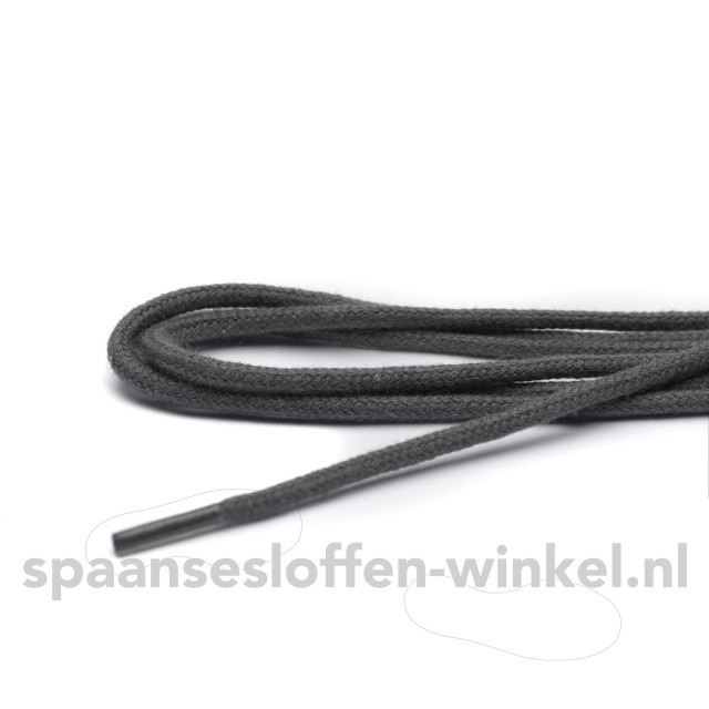 ARIESZZZ Schoenveters rond dikte 3 mm Schoenveters grijze rond dikte 3 mm 70 cm large