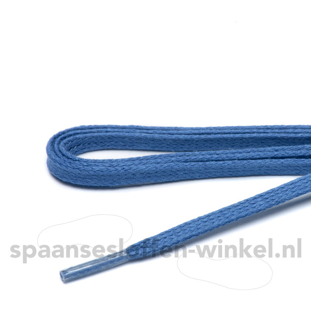 ARIESZZZ Schoenveters wax plat dikte 4 mm Schoenveters kobalt blauw wax plat 70 cm dikte 4 mm large