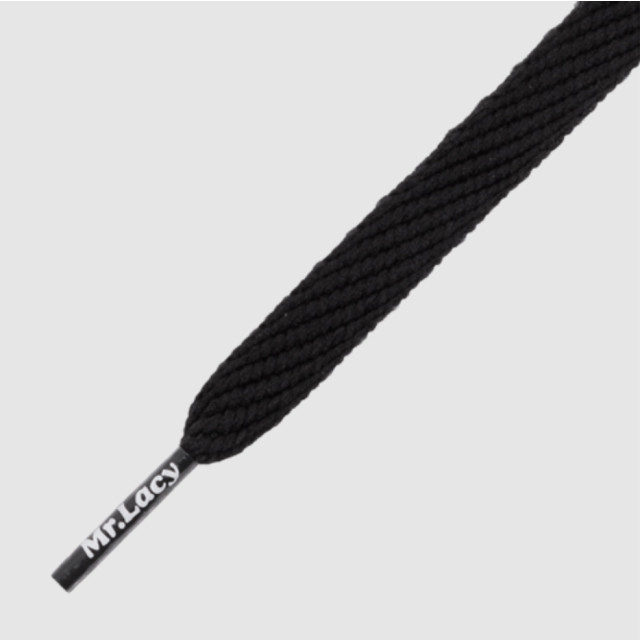 Mr. Lacy Flexies plat 110 cm Mr. Lacy Flexies zwart plat 110 cm large