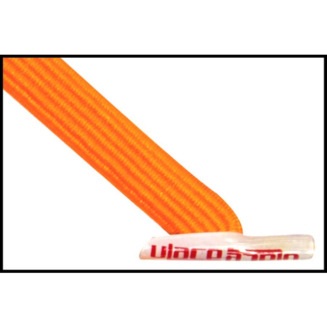 Ulace veters voor sneakers met 6 gaatjes bright elastiek Ulace - Veters - voor sneakers met 6 gaatjes - Bright Orange - Elastiek large