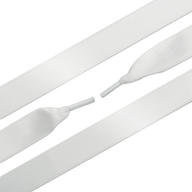 Ringpoint Satijnen schoenveters dreamly 90 cm Satijnen schoenveters dreamly white 90 cm large