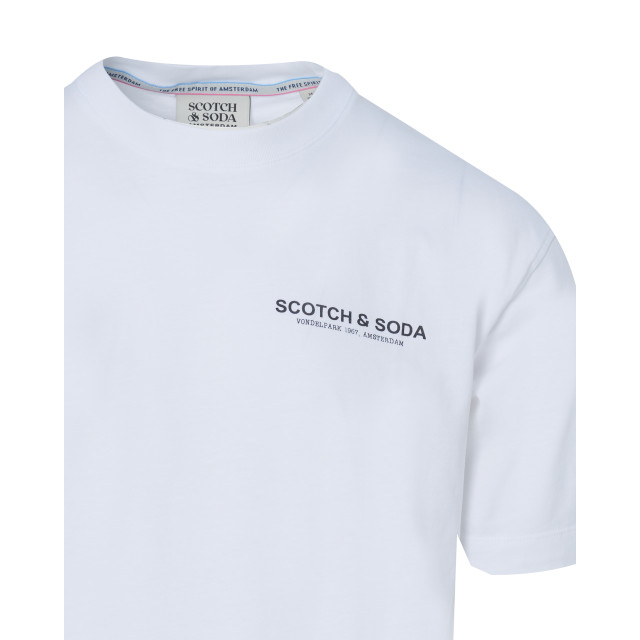 Scotch & Soda T-shirt met korte mouwen 086151-001-XL large