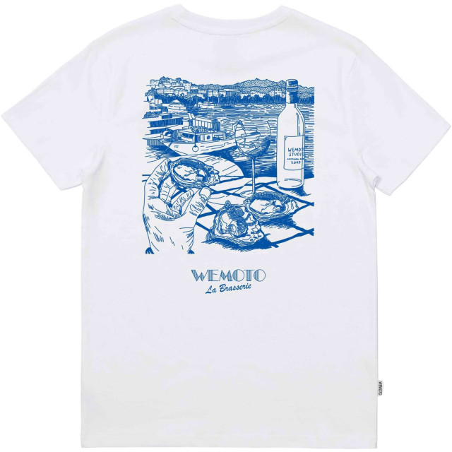 Wemoto Oyster t-shirt white 234.126-200 large