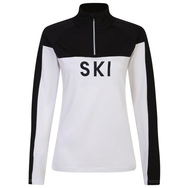 Dare2b Dames powder core stretch midlayer UTRG9775_whiteblack large Dare2b Dames powder core stretch midlayer UTRG9775_whiteblack large