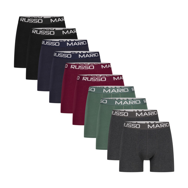 Mario Russo 10-pack basic boxers MR-10P-ALL-XXL large