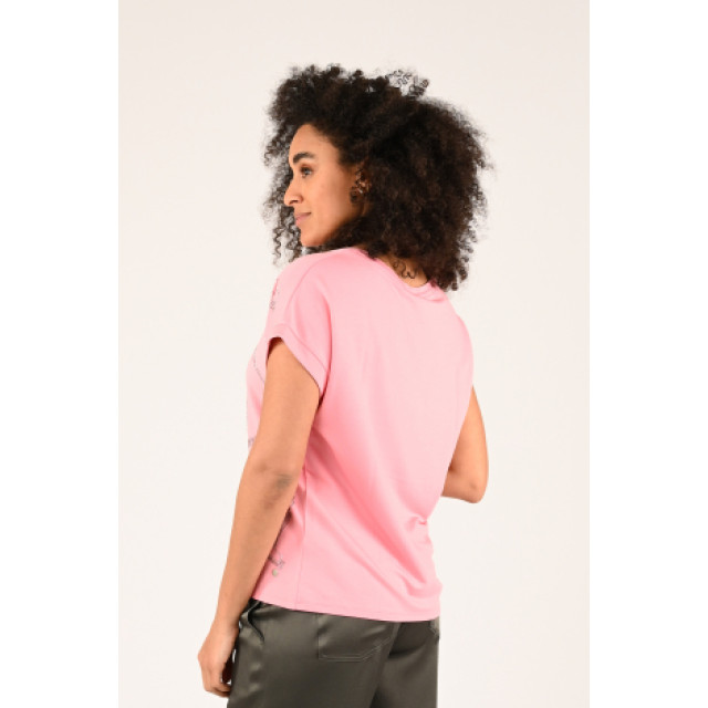 Monari  T-shirt korte mouw roze large