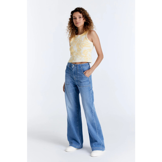 Cup of Joe Lulu wide leg jeans light blue COJ Lulu LightBlue large