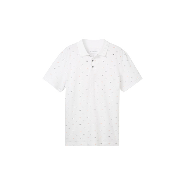 Tom Tailor Allover printed polo 1040913 large