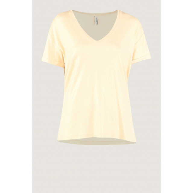 Summum T-shirt korte mouw beige large