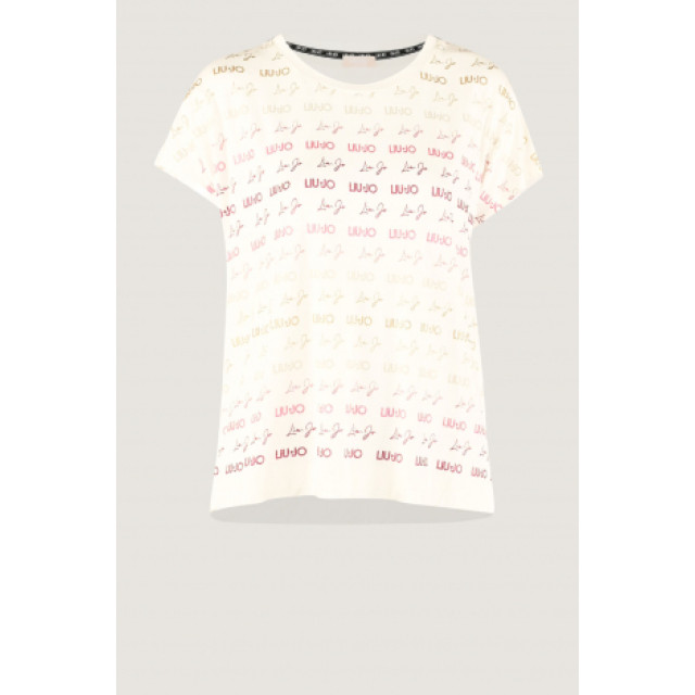 Liu Jo T-shirt korte mouw wit large