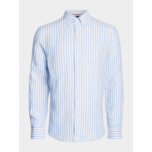 Tommy Hilfiger Casual hemd lange mouw dc bold linen stripe shirt mw0mw34646/0a4 181023 large