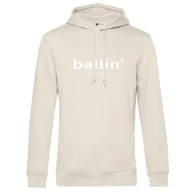 Ballin Est. 2013 Basic hoodie HO-H00050-ECRU-M large