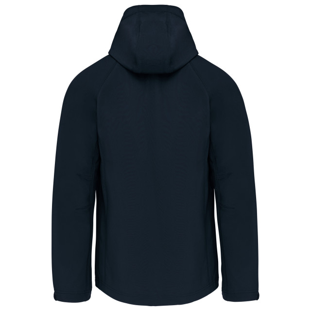 Ballin Est. 2013 Softshell hooded jas SOF-H00051-NVY-S large