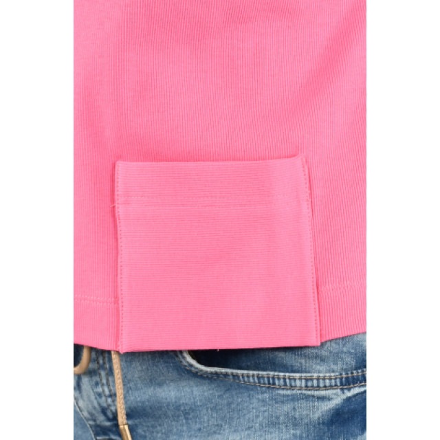 Sani Blu T-shirt driekwart mouw roze large