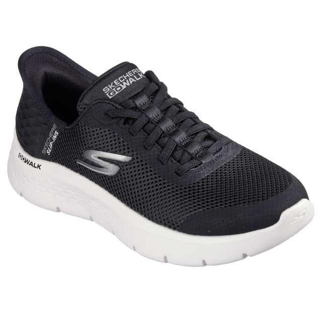 Skechers 124836 BKW Sneakers Zwart 124836 BKW large