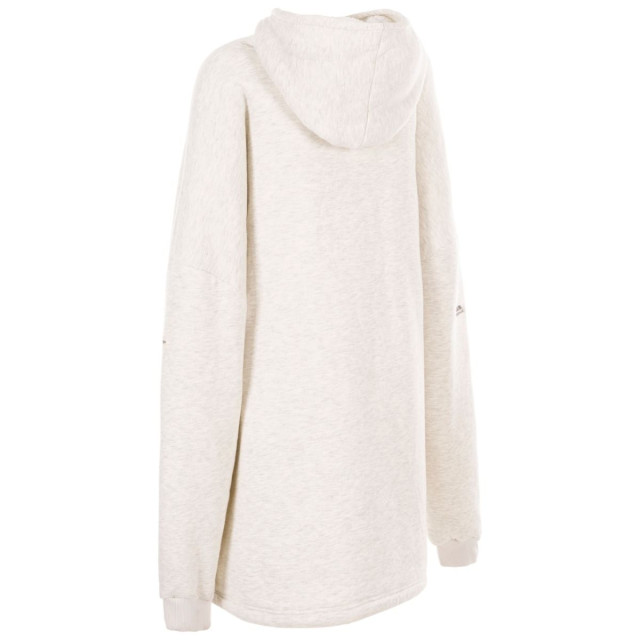 Trespass Unisex adult knusse marl fleece oversized hoodie UTTP6394_ghost large