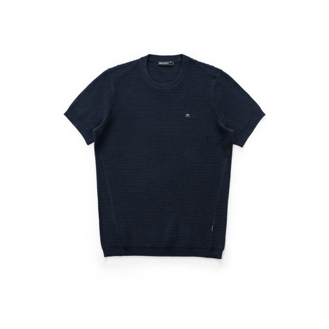Koll3kt Riccione 3d streep knitted t-shirt - 6245-585 large