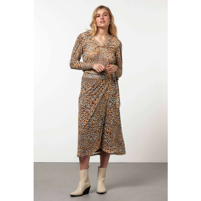 Tramontana Skirt print browns C08-11-201-009992 large
