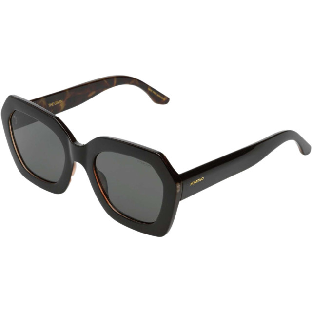 Komono Gwen black tortoise sunglasses KOM-S10525 large