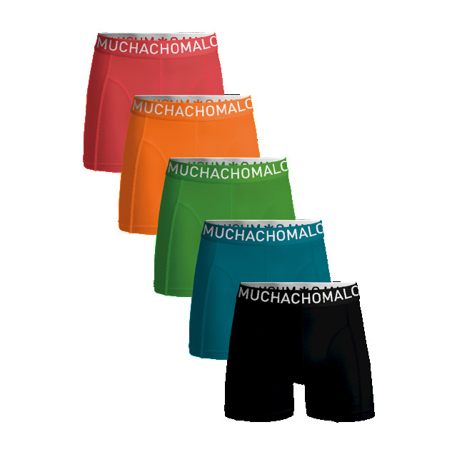Muchachomalo Men 5-pack light cotton solid LCSOLID1010-88nl_nl large