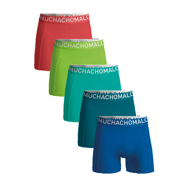Muchachomalo Men 5-pack light cotton solid LCSOLID1010-87nl_nl large