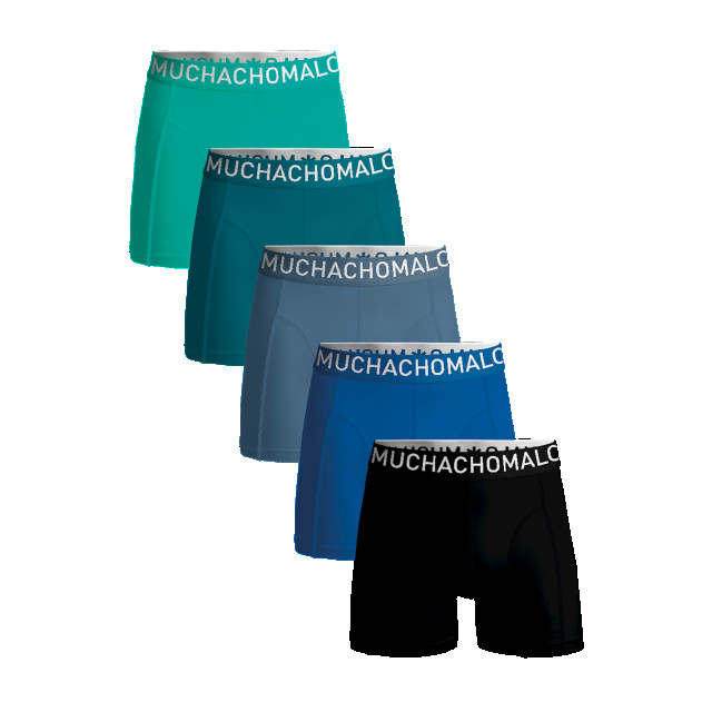 Muchachomalo Men 5-pack light cotton solid LCSOLID1010-86nl_nl large