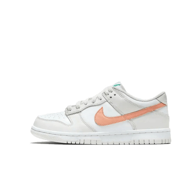 Nike Dunk low white bone peach aqua (gs) CW1590-101 large