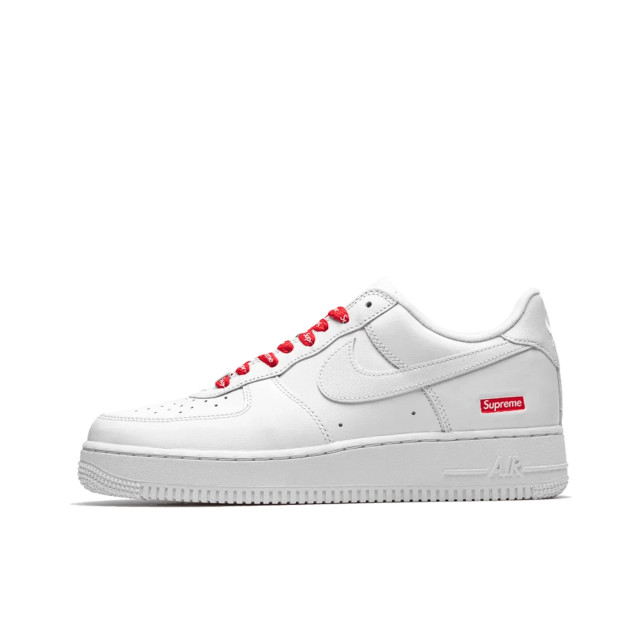 Nike Air force 1 low supreme white CU9225-100 large