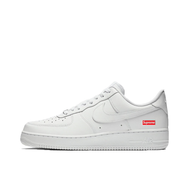 Nike Air force 1 low supreme white CU9225-100 large