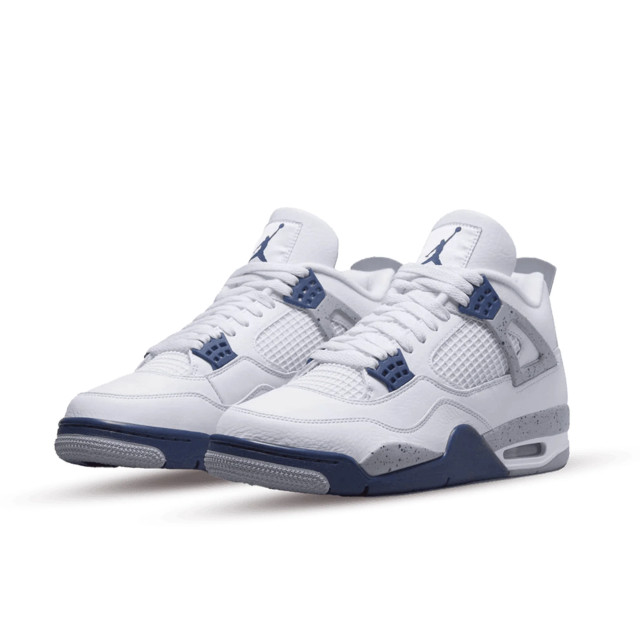 Nike Air jordan 4 retro white midnight navy DH6927-140 large