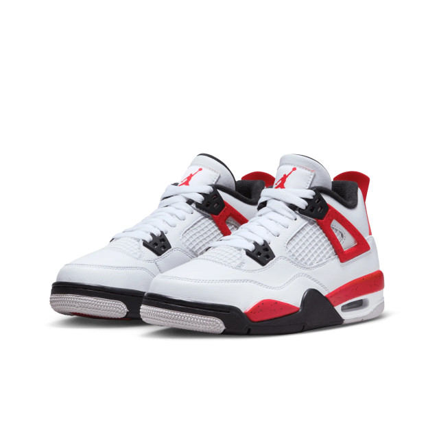 Nike Air jordan 4 retro red cement (gs) 408452-161 large