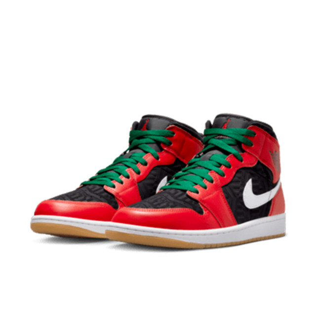 Nike Air jordan 1 mid se christmas DQ8418-006 large
