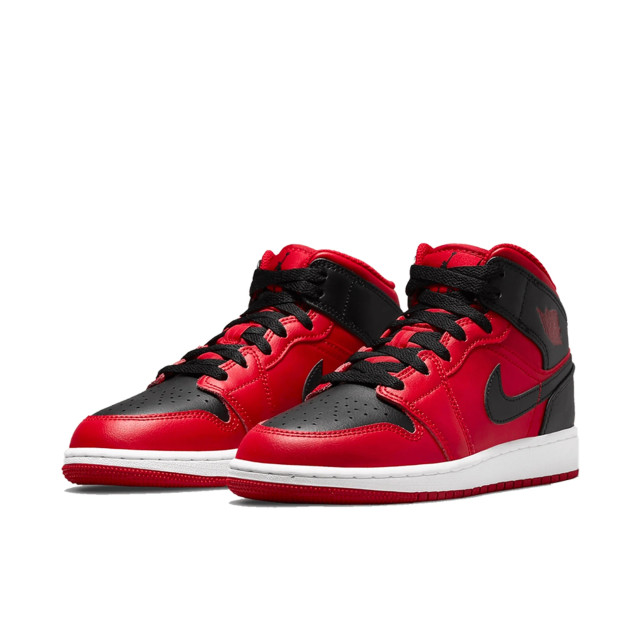 Nike Air jordan 1 mid reverse bred 2021 (gs) 554725-660 large