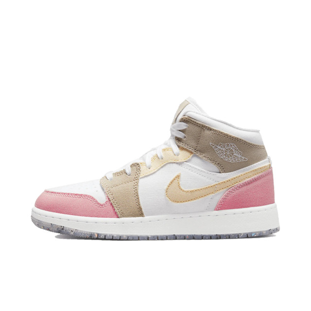 Nike Air jordan 1 mid pastel grind (gs) DJ0338-100 large